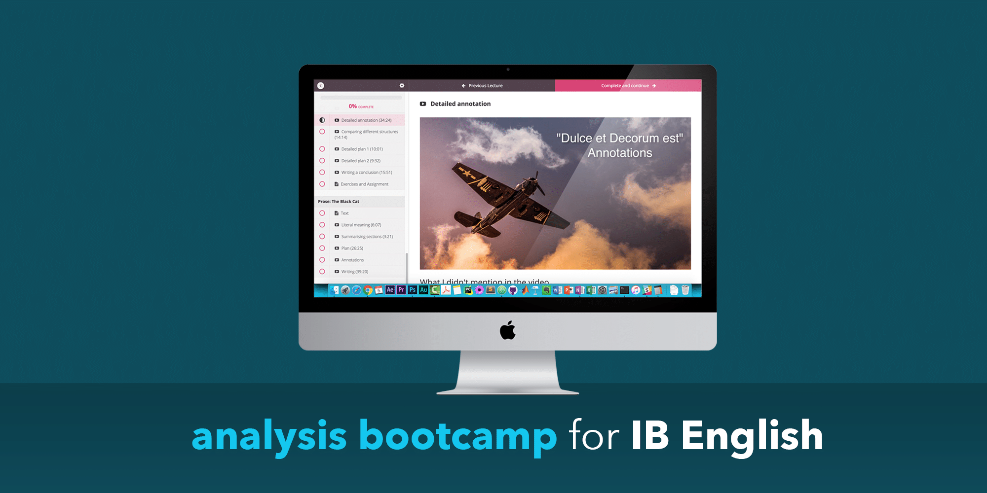 Image of Analysis Bootcamp course banner ad